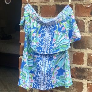 Lily Pulitzer cotton top, xs